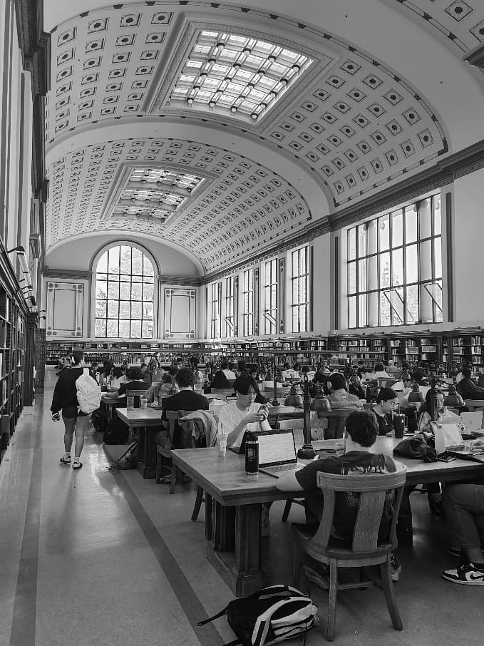 Reading Hall of UC Berkeley