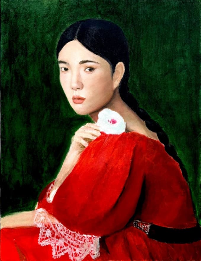 Red-Robed Girl